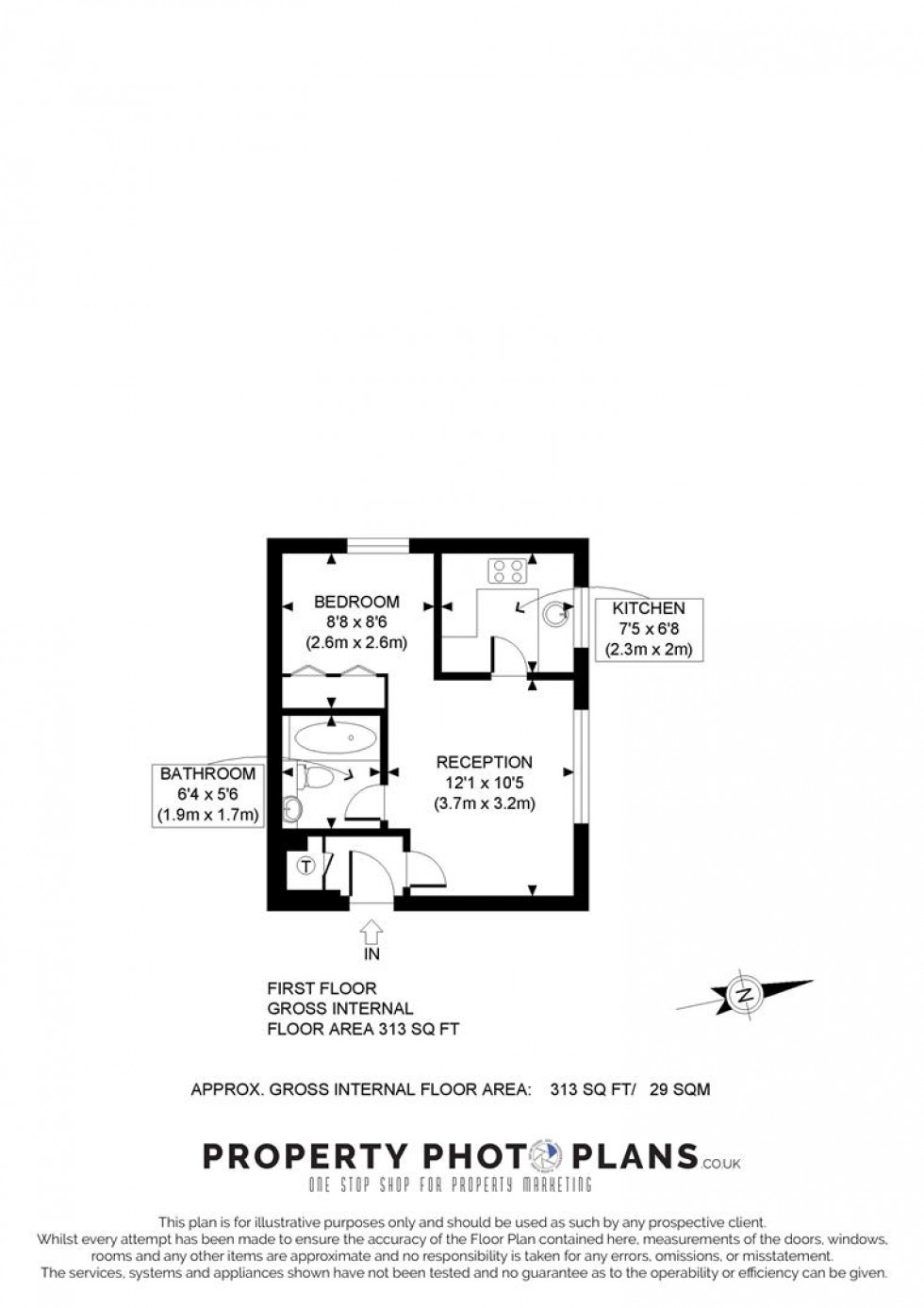 Floorplan for Windmill Drive, Cricklewood, London, NW2