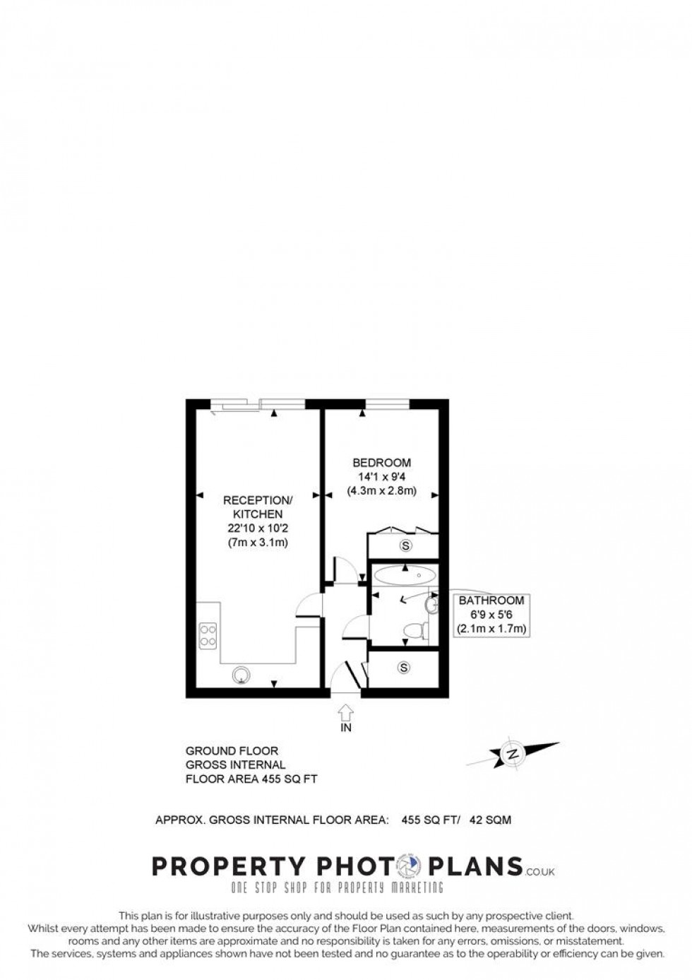 Floorplan for Domus Court, Fortune Avenue, Edgware, HA8